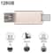 3 in 1 USB C Flash Drive OTG Dual USB Portable Storage Device for Phone, Tablet & Laptop