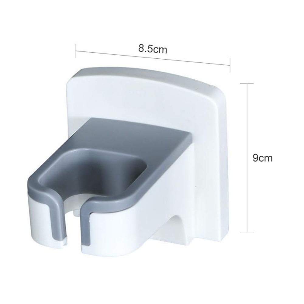 Wall Mounted Hair Dryer Shelf Organizer For Bathroom Storage 7