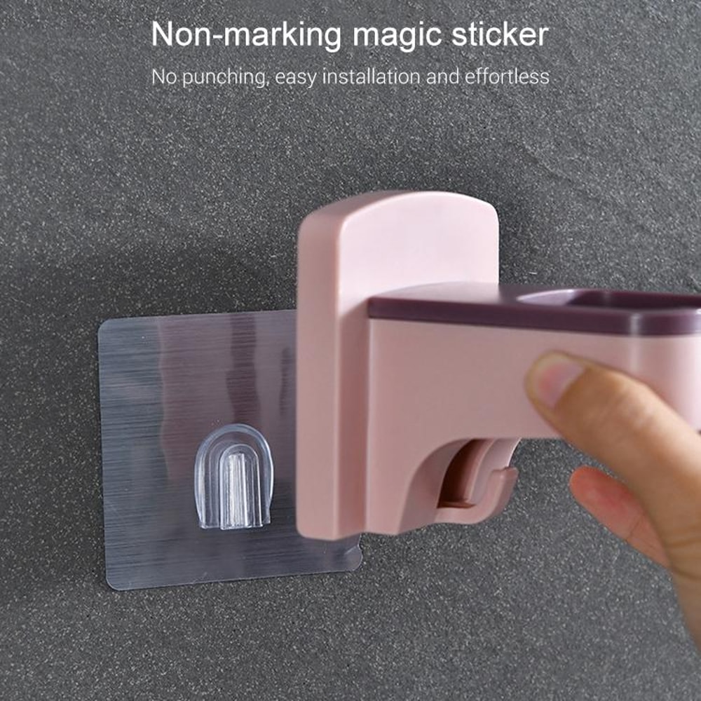 Wall Mounted Hair Dryer Shelf Organizer For Bathroom Storage 3