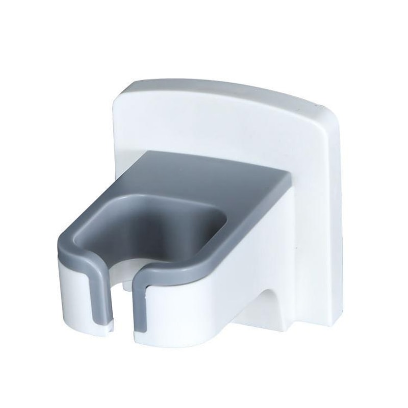 Wall Mounted Hair Dryer Shelf Organizer For Bathroom Storage 1