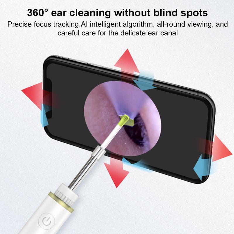 WiFi Smart Visual Otoscope Ear Cleaner With HD Camera And LED Light 1
