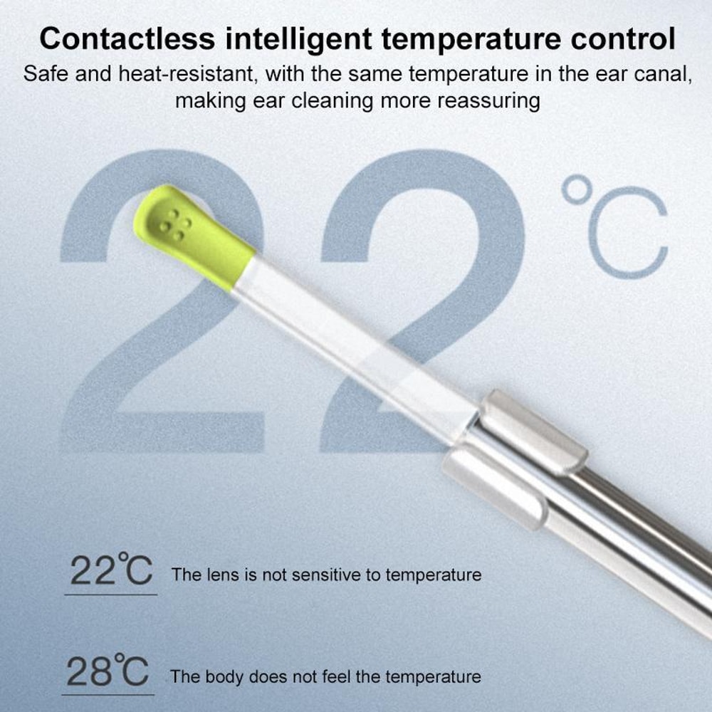 WiFi Smart Visual Otoscope Ear Cleaner With HD Camera And LED Light 2