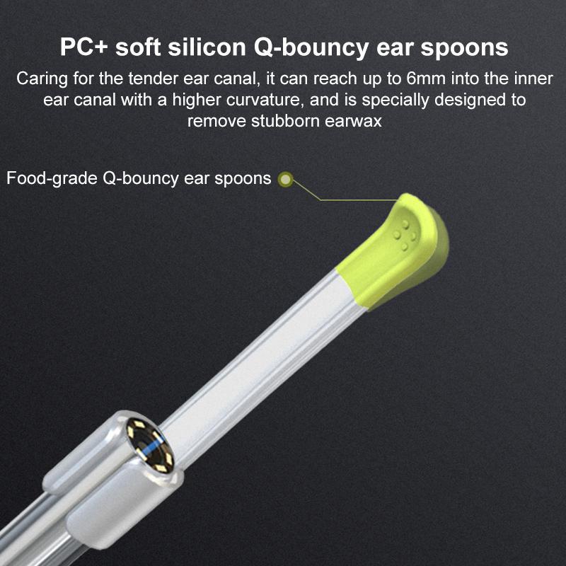 WiFi Smart Visual Otoscope Ear Cleaner With HD Camera And LED Light 5