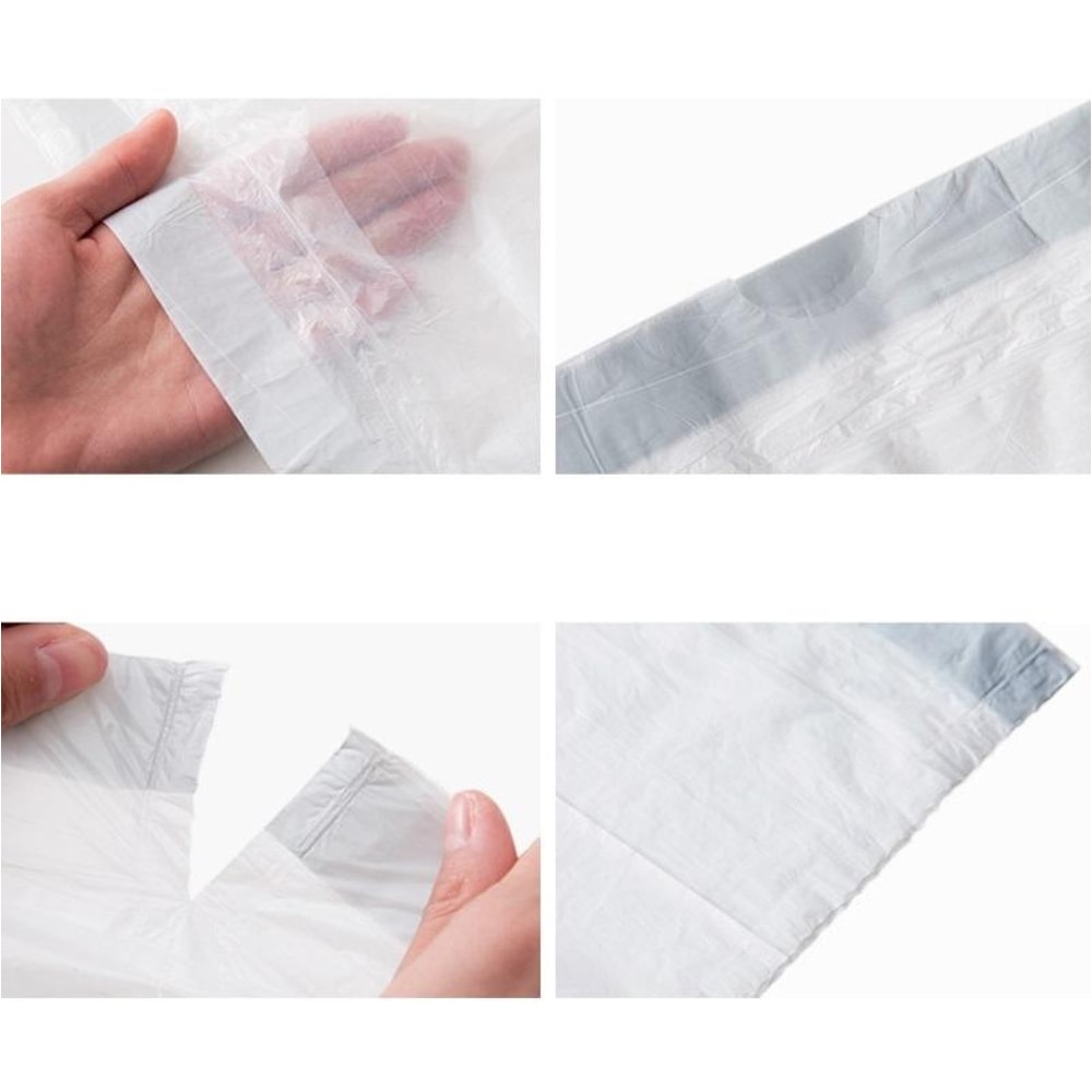 Drawstring Garbage Bags Thick Kitchen Leak Proof Automatic Closing Trash Bags