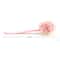Long Handle Bath Brush And Loofah Soft Bristle Back Scrubber Pink 2
