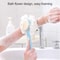 Long Handle Bath Brush And Loofah Soft Bristle Back Scrubber Pink 6