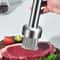 Stainless Steel Meat Tenderizer Tool With 21 Needles For Juicy Steaks 7