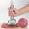 Stainless Steel Meat Tenderizer Tool With 21 Needles For Juicy Steaks 3