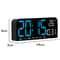 LED Digital Alarm Clock With Large Display Temperature Calendar Wall Or Desktop Clock 3