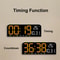 LED Digital Alarm Clock With Large Display Temperature Calendar Wall Or Desktop Clock 5