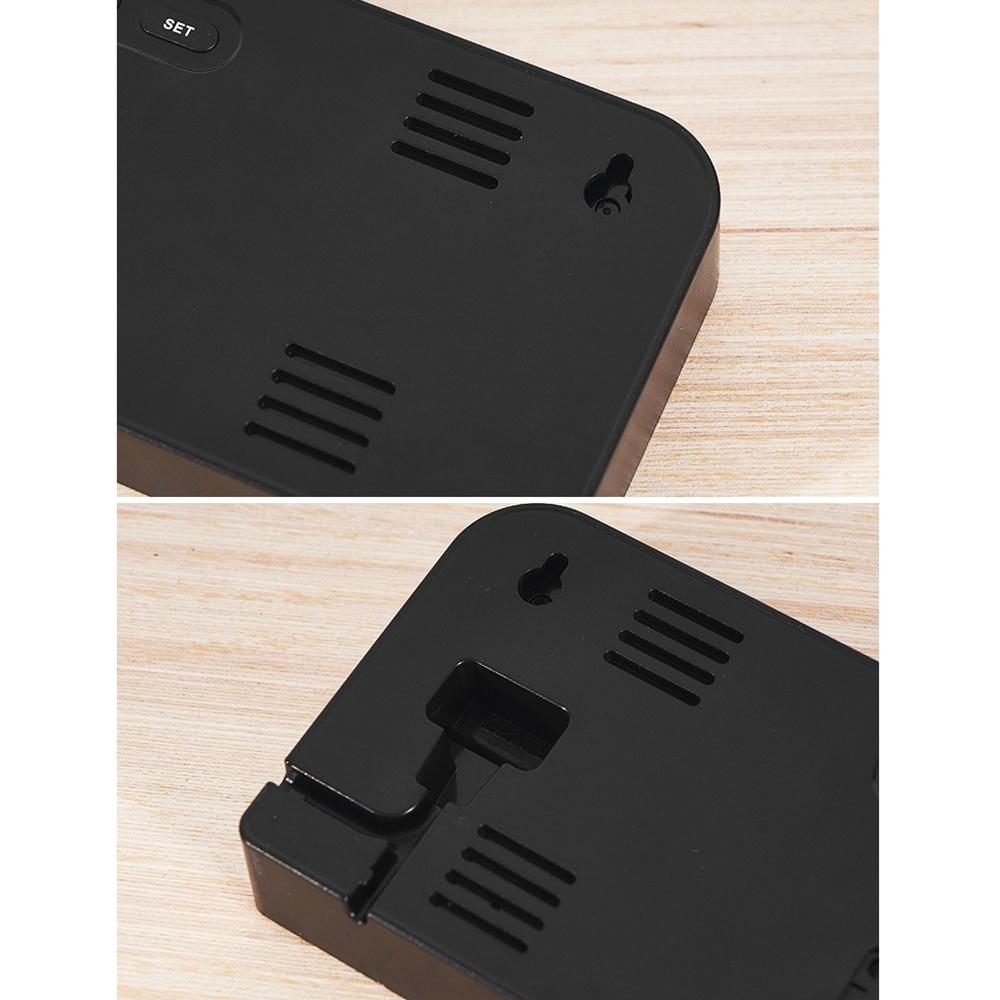 LED Digital Alarm Clock With Large Display Temperature Calendar Wall Or Desktop Clock 7