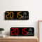 LED Digital Alarm Clock With Large Display Temperature Calendar Wall Or Desktop Clock 0
