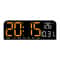 LED Digital Alarm Clock With Large Display Temperature Calendar Wall Or Desktop Clock 9