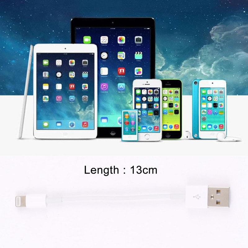 Fast 8 Pin Lightning Charging Cable For IPhone IPad USB Sync Data Cord Durable Travel Cable 2