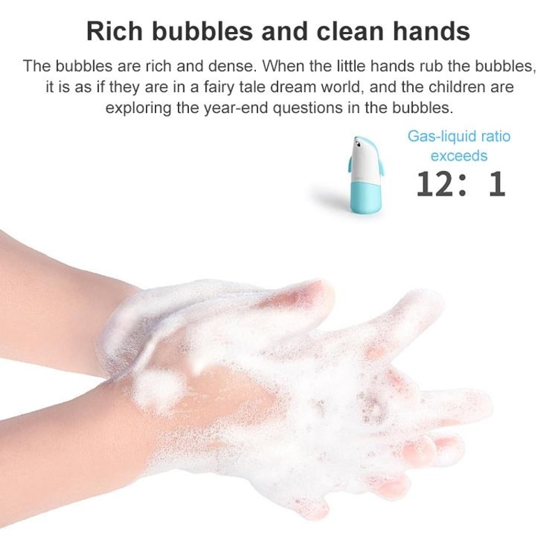 Touchless Foaming Soap Dispenser USB Rechargeable Wall Mount Or Countertop 3