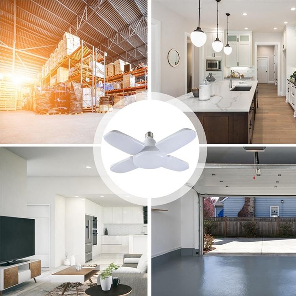 Foldable LED Bulb High Brightness Cold White Lamp