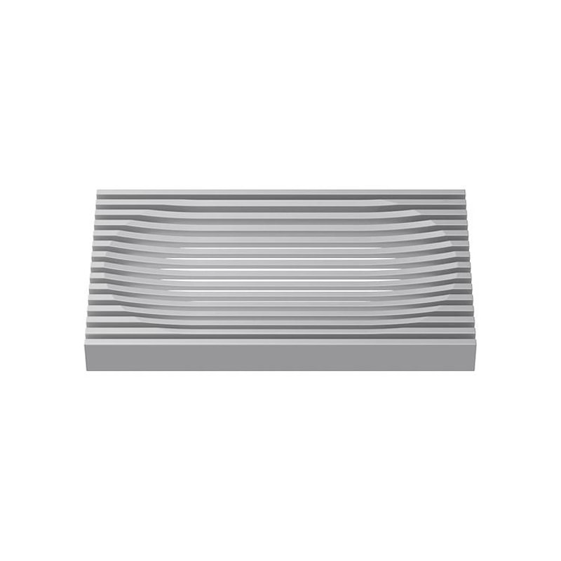 Soft Rubber SelfDraining Soap Dish For Bathroom Countertop Bar Soap 1