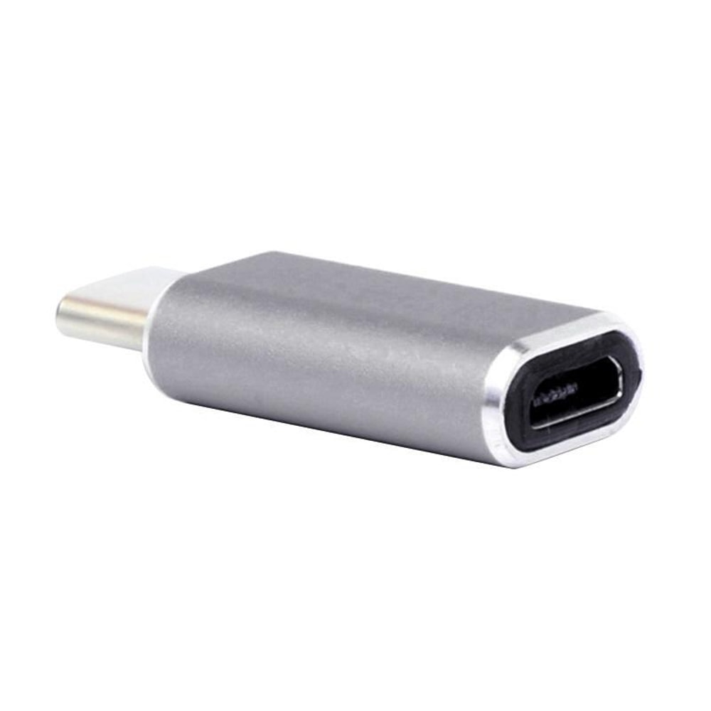 Aluminum USB C Adapter Micro USB To Type C Converter For Fast Charging Data Transfer 2