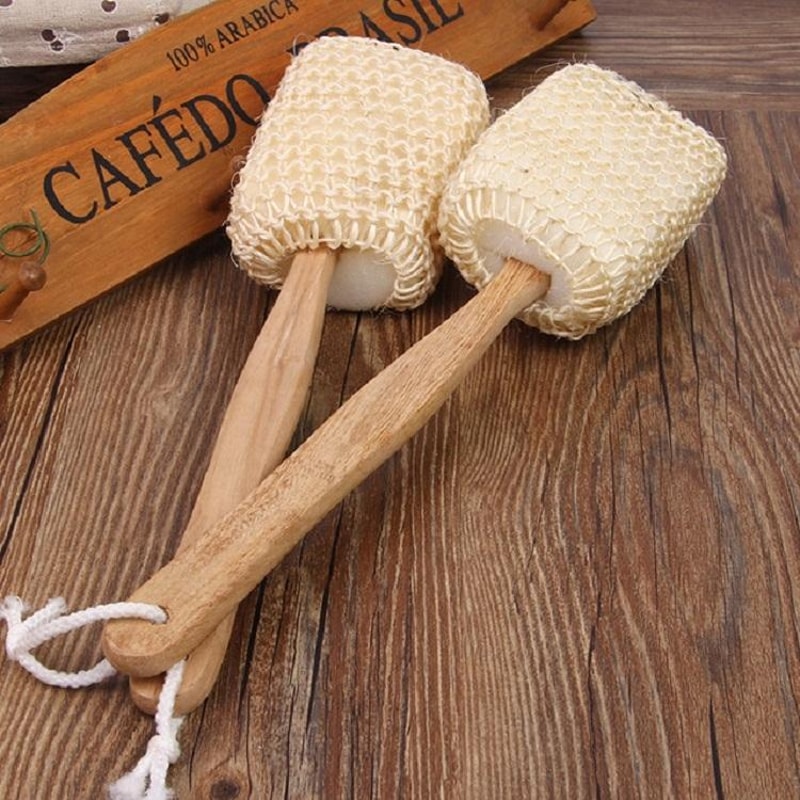 Scrubber Long Handle Exfoliating Bath Brush 1