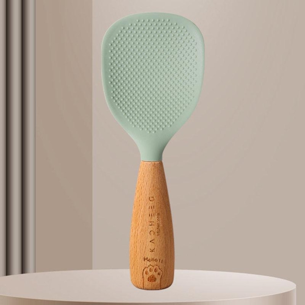 Standing Non Stick Silicone Rice Ladle Spoon For Rice Cooker Heat Resistant Kitchen Paddle 7