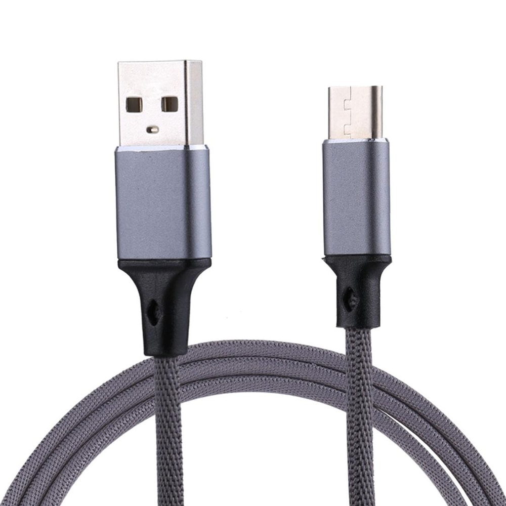 1m USB C Charging Cable Nylon Braided Fast Charging Type C Data Sync Cord 10