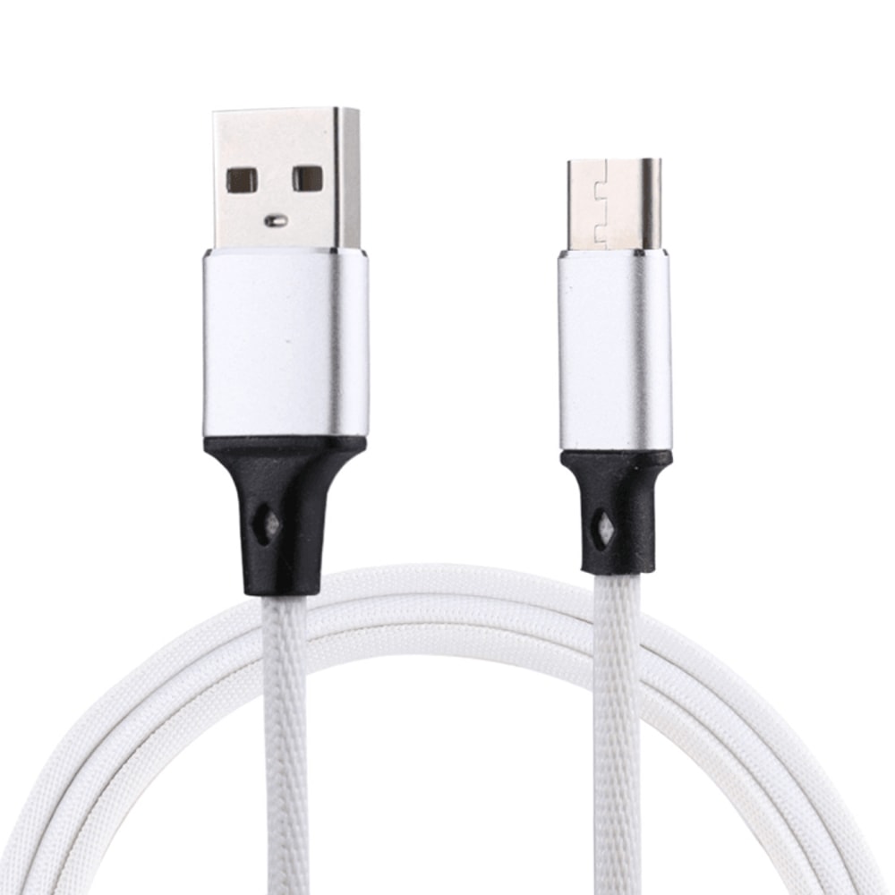 1m USB C Charging Cable Nylon Braided Fast Charging Type C Data Sync Cord 11