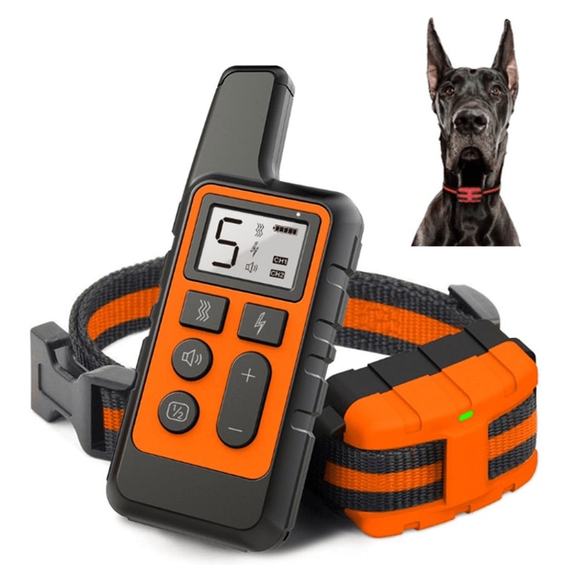 Remote Dog Training Collar Waterproof Rechargeable Bark Control System 8