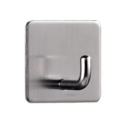 stainless steel adhesive wall hook for bathroom kitchen no drill towel holder