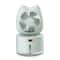 Cat Shape Rechargeable Desktop Humidifier Fan Portable Mist Cooling Mini Desk Air Cooler