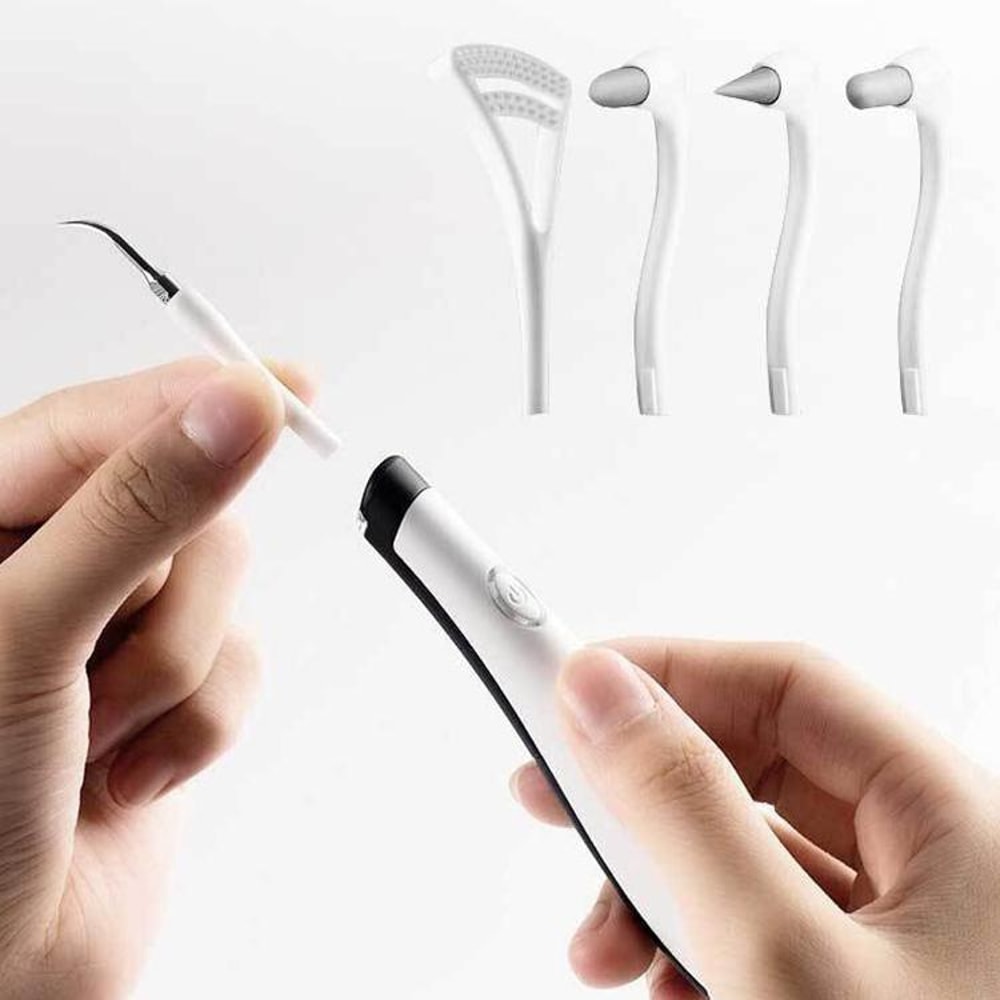 Portable Ultrasonic Teeth Cleaner Sonic Dental Scaler Tartar Remover Tool with LED Dental Care Device