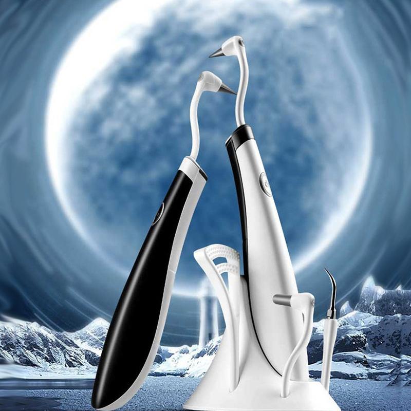 Portable Ultrasonic Teeth Cleaner Sonic Dental Scaler Tartar Remover Tool with LED Dental Care Device