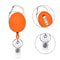Heavy Duty Retractable Badge Reel With Metal Clip ID Card Holder For Office Work And Daily Use 3