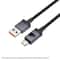 Fast Charging USB C Cable With LED Display Durable Braided 7