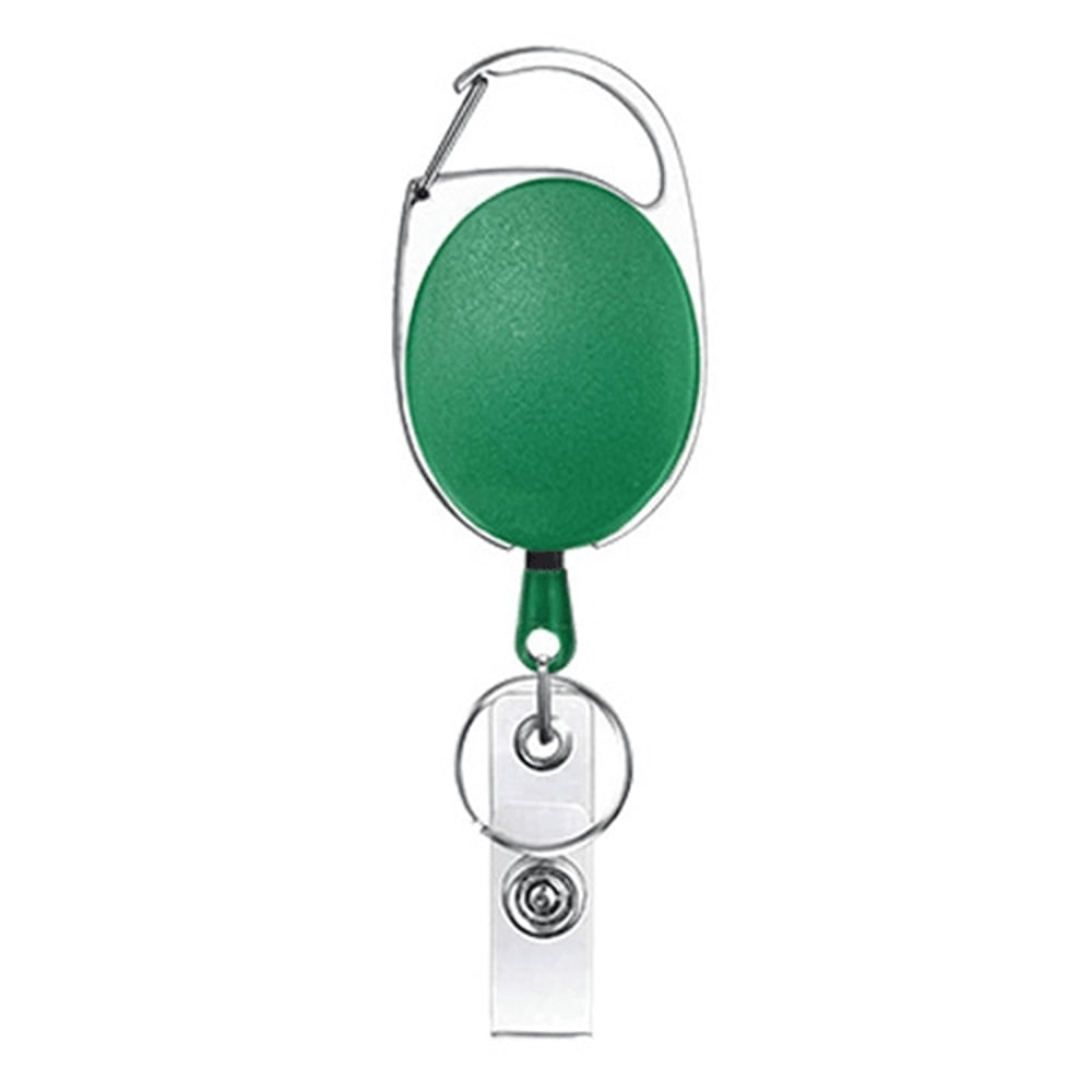 Heavy Duty Retractable Badge Reel With Metal Clip ID Card Holder For Office Work And Daily Use 9