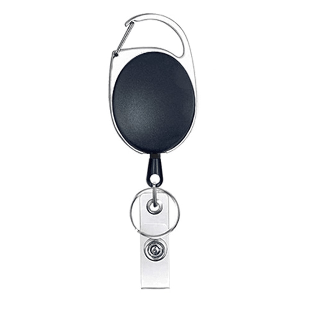 Heavy Duty Retractable Badge Reel With Metal Clip ID Card Holder For Office Work And Daily Use 6