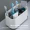 Removable Toothbrush Holder And Toothpaste Organizer For Bathroom Countertops 6