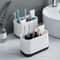 Removable Toothbrush Holder And Toothpaste Organizer For Bathroom Countertops 0