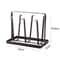 Iron Art Inverted Cup Drying Rack Kitchen Cup Holder Stand