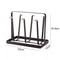 Iron Art Inverted Cup Drying Rack Kitchen Cup Holder Stand