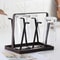 Iron Art Inverted Cup Drying Rack Kitchen Cup Holder Stand