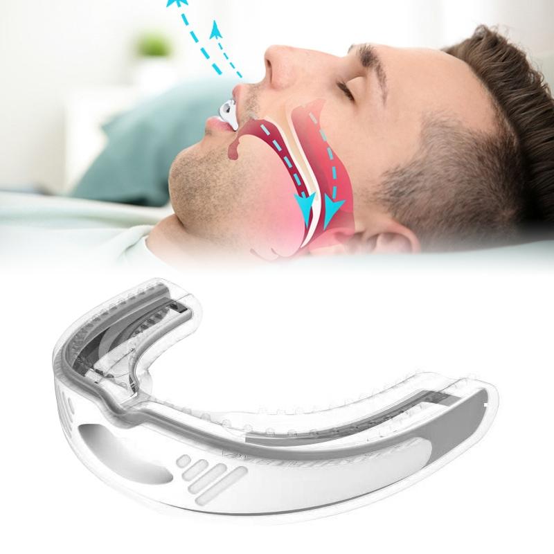 Anti Snoring Mouthpiece Silicone Nasal Stop Snoring Device For Better Sleep 0