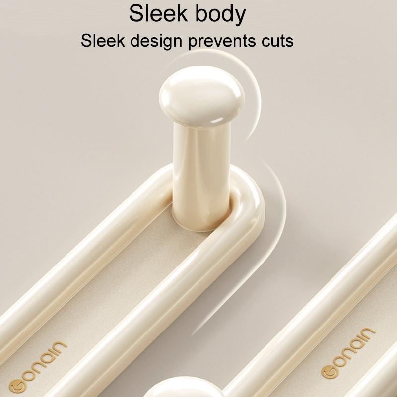 Retractable Clothes Rack Organizer HoleFree Balcony Storage Shelf SpaceSaving Drying Rack 3