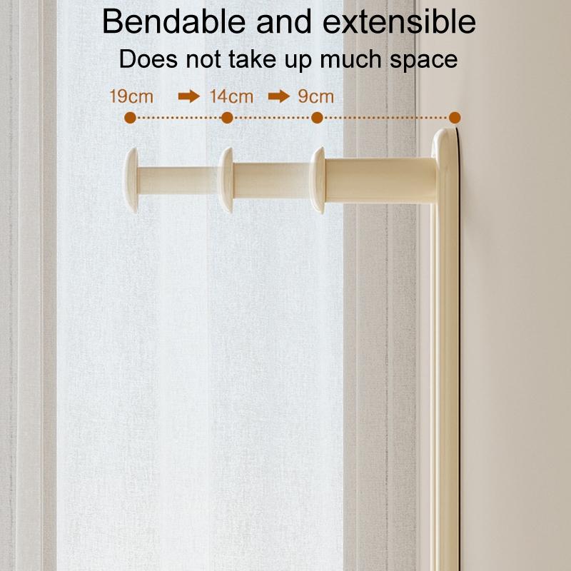 Retractable Clothes Rack Organizer HoleFree Balcony Storage Shelf SpaceSaving Drying Rack 4