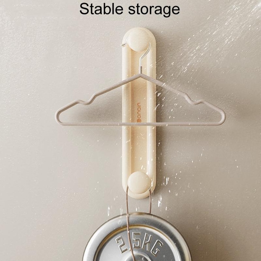 Retractable Clothes Rack Organizer HoleFree Balcony Storage Shelf SpaceSaving Drying Rack 5