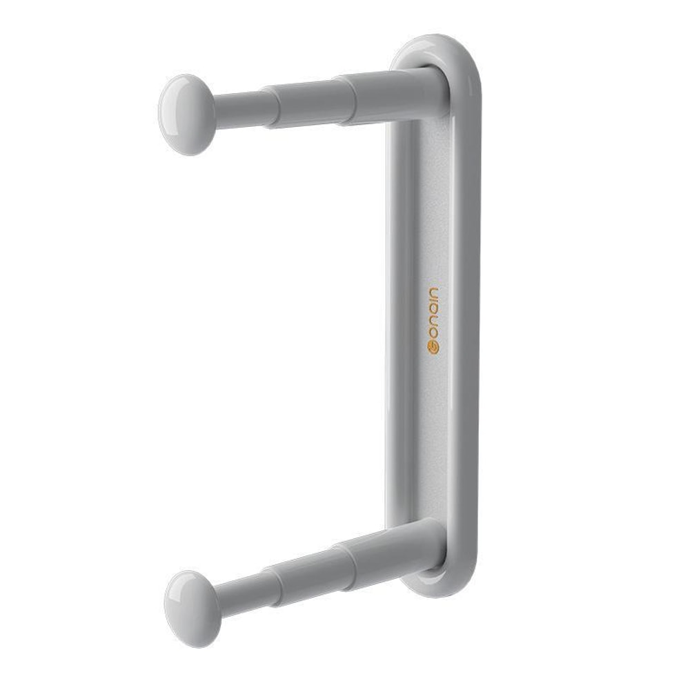 Retractable Clothes Rack Organizer HoleFree Balcony Storage Shelf SpaceSaving Drying Rack 11