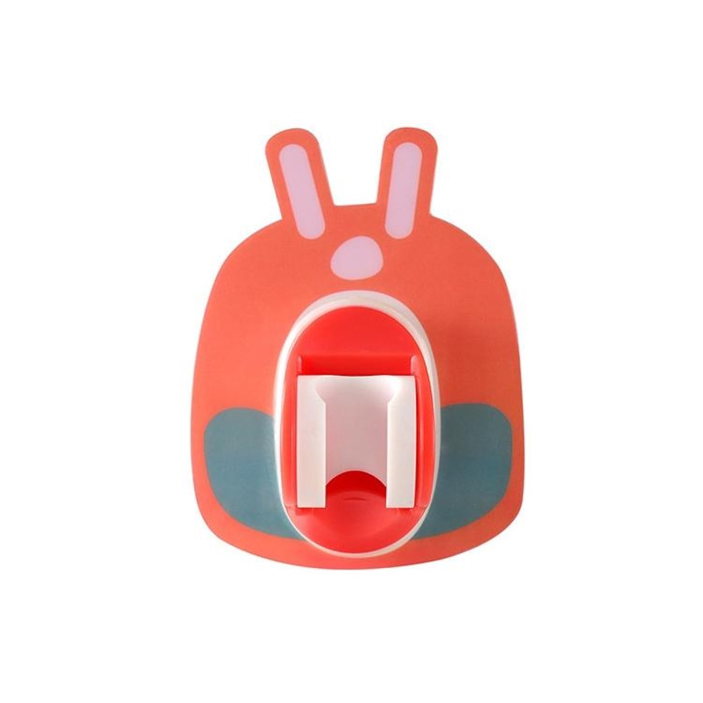 Cute Bear Adhesive Shower Head Holder Adjustable No Drill Wall Bracket 6
