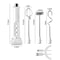 Rechargeable Handheld Milk Frother & Electric Whisk Mixer USB Charging Mini Baking Stirrer