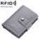 RFID Blocking PopUp Card Wallet Slim Aluminum Card Holder With Secure Snap Closure 10