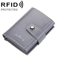 RFID Blocking PopUp Card Wallet Slim Aluminum Card Holder With Secure Snap Closure 10