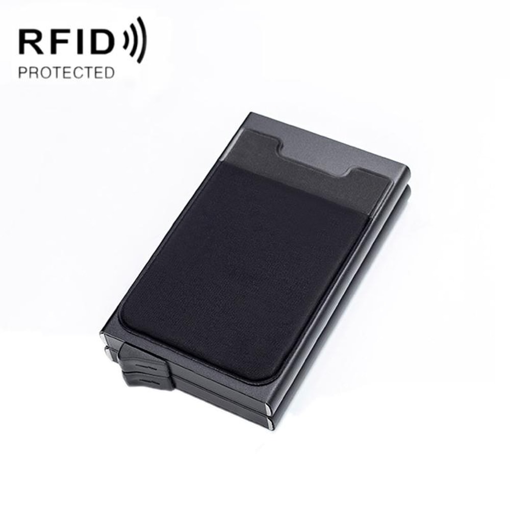 RFID Blocking Aluminum Wallet PopUp Card Holder Slim Secure Credit Card Case 0